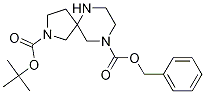 9-Benzyl 2-tert-butyl 2,6,9-triazaspiro[4.5]decane-2,9-dicarboxylate
