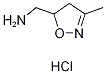 [(3-Methyl-4,5-dihydroisoxazol-5-yl)methyl]amine hydrochloride
