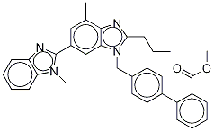 Methyl 4'-[[2-n-Propyl-4-methyl-6-(1-methylbenzimidazol-2-yl)-benzimidazol-1-yl]methyl]biphenyl-2-carboxylate-d3