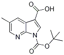 1-(tert-Butoxycarbonyl)-5-methyl-1h-pyrrolo-[2,3-b]pyridine-3-carboxylic acid