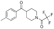 2,2,2-Trifluoro-1-(4-(4-methylbenzoyl)piperidin-1-yl)ethanone 1198285-26-5