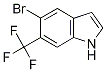 5-bromo-6-(trifluoromethyl)-1H-indole
