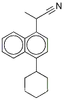 Molecular Structure of 1217072-99-5 (1-Cyanomethyl-2’-methyl-4-cyclohexylnaphthalene-d3)
