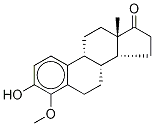 Molecular Structure of 1217437-34-7 (4-Methoxy Estrone-13C,d3)