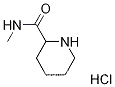 Molecular Structure of 1236263-43-6 (N-Methyl-2-piperidinecarboxaMide HCl)