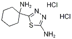 5-(1-aminocyclohexyl)-1,3,4-thiadiazol-2-amine(SALTDATA: 2.1HCl 0.15H2O)