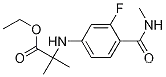 ethyl 2-(3-fluoro-4-(MethylcarbaMoyl)phenylaMino)-2-Methylpropanoate