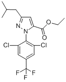 Molecular Structure of 126100-06-9 (1-[2,6-DICHLORO-4-(FLUOROMETHYL)PHENYL]-3-(2-METHYLPROPYL)-1H-PYRAZOLE-5-CARBOXYLIC ACID ETHYL ESTER)