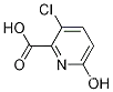 Molecular Structure of 1263280-37-0 (3-chloro-6-hydroxypyridine-2-carboxylic acid)