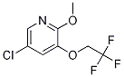 5-Chloro-2-methoxy-3-(2,2,2-trifluoroethoxy)pyridine