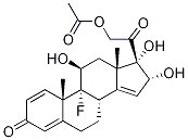 (11b,16a)-21-(Acetyloxy)-9-fluoro-11,16,17-trihydroxy-pregna-1,4,14-triene-3,20-dione