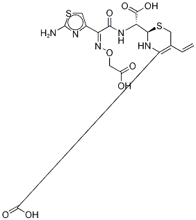 α-[[(Z)-2-(2-aMino-4-thiazolyl)-2-[(carboxyMethoxy)iMino]acetyl]aMino]-2-[(2R)-5-Methyl-7-oxo-1,2,5,7-tetrahydro-4H-furo[3,4-d][1,3]thiazin-2-yl]acetic Acid