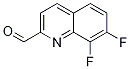 2-Quinolinecarboxaldehyde, 7,8-difluoro-