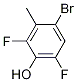 4-BroMo-2,6-difluoro-3-Methylphenol