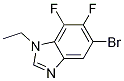 5-Bromo-1-ethyl-6,7-difluoro-1,3-benzodiazole