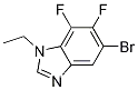 5-BroMo-1-ethyl-6,7-difluoro-1,3-benzodiazole