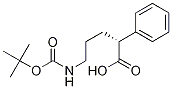 Benzeneacetic acid, .alpha.-[3-[[(1,1-dimethylethoxy)carbonyl]amino]propyl]-, (R)- (9CI)