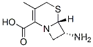 Molecular Structure of 161742-21-8 (5-Thia-1-azabicyclo[4.2.0]oct-2-ene-2-carboxylicacid,7-amino-3-methyl-,(6R-trans)-(9CI))