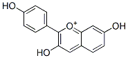 3,7-Dihydroxy-2-(4-hydroxyphenyl)-1-benzopyrylium(23130-31-6)