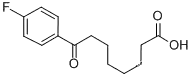 Molecular Structure of 250603-11-3 (8-(4-FLUOROPHENYL)-8-OXOOCTANOIC ACID)