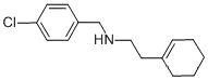 Molecular Structure of 356532-23-5 (N-(4-chlorobenzyl)-2-(cyclohex-1-en-1-yl)ethanamine)