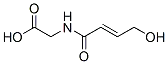 Glycine, N-(4-hydroxy-1-oxo-2-butenyl)- (9CI)