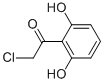 Ethanone, 2-chloro-1-(2,6-dihydroxyphenyl)- (9CI)