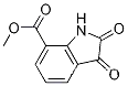 Molecular Structure of 5323-55-7 (Methyl 7-isatincarboxylate)
