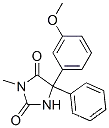 5-(3-Methoxyphenyl)-3-methyl-5-phenyl-2,4-imidazolidinedione