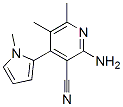 2-AMINO-5,6-DIMETHYL-4-(1-METHYL-1H-PYRROL-2-YL)-3-PYRIDINECARBONITRILE