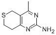 Molecular Structure of 685123-96-0 (7,8-Dihydro-4-methyl-5H-thiopyrano[4,3-d]pyrimidin-2-amine)