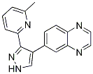 Quinoxaline, 6-[3-(6-Methyl-2-pyridinyl)-1H-pyrazol-4-yl]-