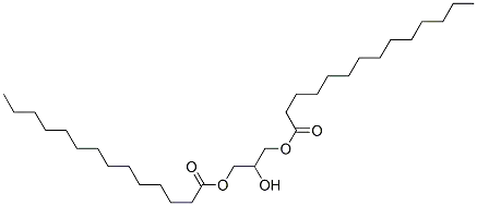 Molecular Structure of 7770-04-9 (2-hydroxypropane-1,3-diyl dimyristate)
