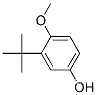 Molecular Structure of 8003-24-5 (4-methoxy-3-tert-butyl-phenol)