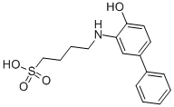 4-Hydroxy-3-(4-sulfobutyl)aminobiphenyl
