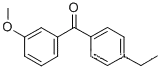 Molecular Structure of 82520-39-6 (4-ETHYL-3'-METHOXYBENZOPHENONE)