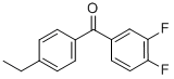 3,4-DIFLUORO-4'-ETHYLBENZOPHENONE