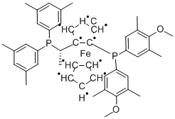 (S)-1-{(R)-2-[BIS(4-METHOXY-3,5-DIMETHYLPHENYL)PHOSPHINO]FERROCENYL}-ETHYLDI(3,5-XYLYL)PHOSPHINE