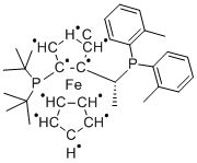 (R)-1-[(SP)-2-(Di-tert-butylphosphino)ferrocenyl]ethylbis(2-methylphenyl)phosphine