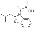 2-(2-isobutyl-1H-benzimidazol-1-yl)propanoic acid(SALTDATA: HCl)