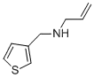 Molecular Structure of 892592-88-0 (N-(thiophen-3-ylmethyl)prop-2-en-1-amine)