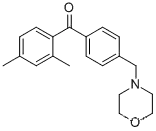 Molecular Structure of 898770-05-3 (2,4-DIMETHYL-4'-MORPHOLINOMETHYL BENZOPHENONE)