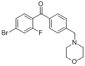 4-BROMO-2-FLUORO-4'-MORPHOLINOMETHYL BENZOPHENONE