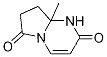 Molecular Structure of 905274-08-0 (1,7,8,8a-tetrahydro-8a-Methyl-Pyrrolo[1,2-a]pyriMidine-2,6-dione)