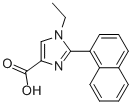1-ETHYL-2-NAPHTHALEN-1-YL-1H-IMIDAZOLE-4-CARBOXYLIC ACID