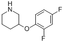 3-(2,4-DIFLUOROPHENOXY)PIPERIDINE(946681-33-0)