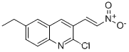 Molecular Structure of 1031929-21-1 (E-2-CHLORO-6-ETHYL-3-(2-NITRO)VINYLQUINOLINE)