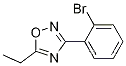 Molecular Structure of 1072944-70-7 (3-(2-BROMOPHENYL)-5-ETHYL-1,2,4-OXADIAZOLE)