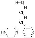 Molecular Structure of 1082699-15-7 (1-(2-Chlorophenyl)piperazine Monohydrochloride Monohydrate, 98%)