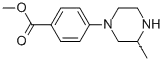 Molecular Structure of 1131622-65-5 (methyl 4-(3-methylpiperazin-1-yl)benzoate)